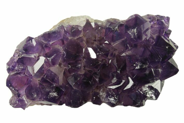 Sparkling Purple Amethyst Crystal Cluster - Uruguay #383270
